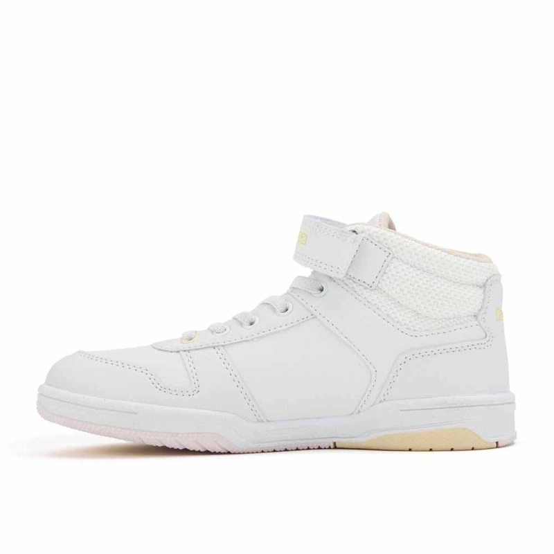 ZAPATILLA URBANA NIÑA KAPPA KARY MID BLANCA ROSA AMARILLA - 2
