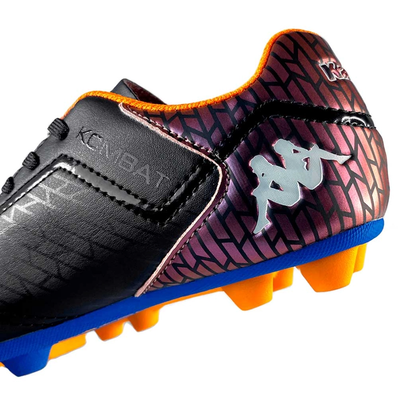 ZAPATILLA FUTBOL NIÑO KAPPA KOMBAT FG NEGRO - 6