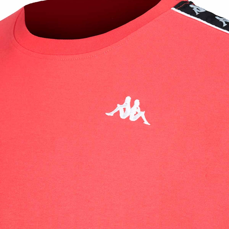 POLERA HOMBRE KAPPA ROJO DEPORTIVA URBANA - 4