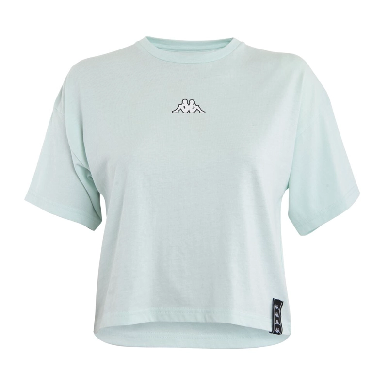 POLERA KAPPA NIÑA MINI LOGO TURQUESA - 1