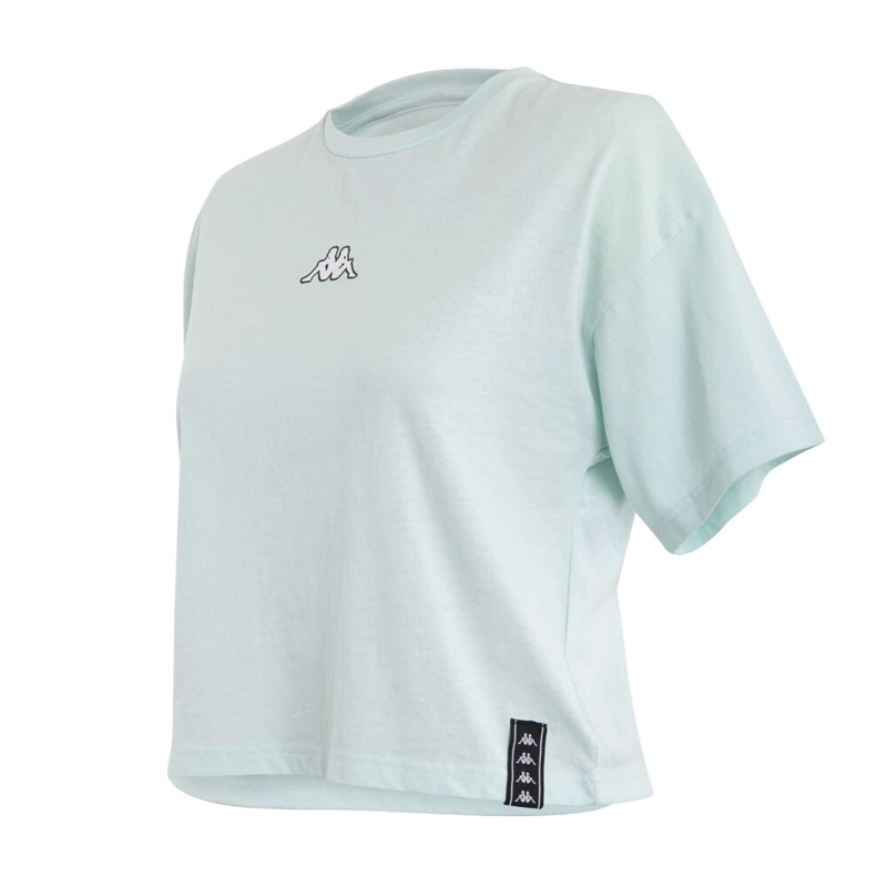 POLERA KAPPA NIÑA MINI LOGO TURQUESA - 2