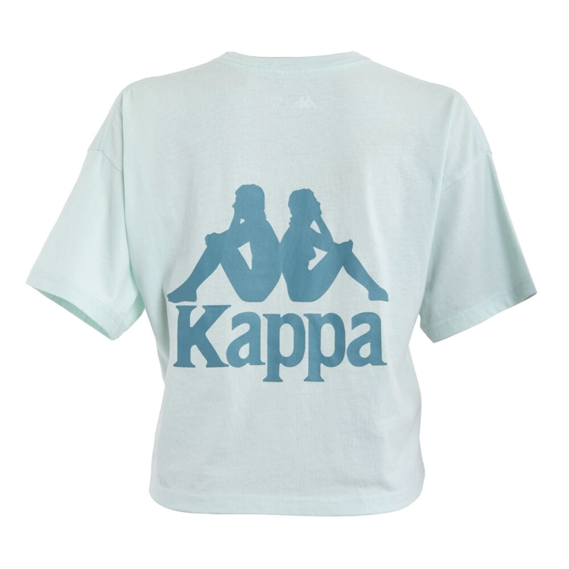 POLERA KAPPA NIÑA MINI LOGO TURQUESA - 4