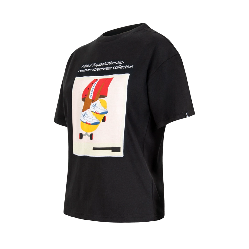 POLERA DE MUJER KAPPA LINK COLLECTION NEGRO - 2