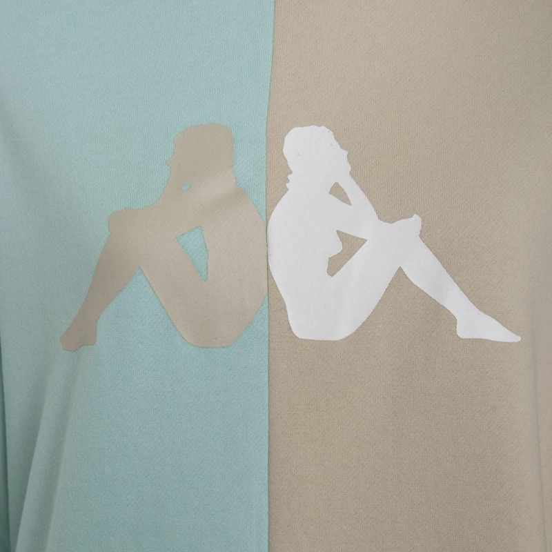 POLERON MUJER OVERSIZE SPLIT GREY AQUA CONFORT - 4
