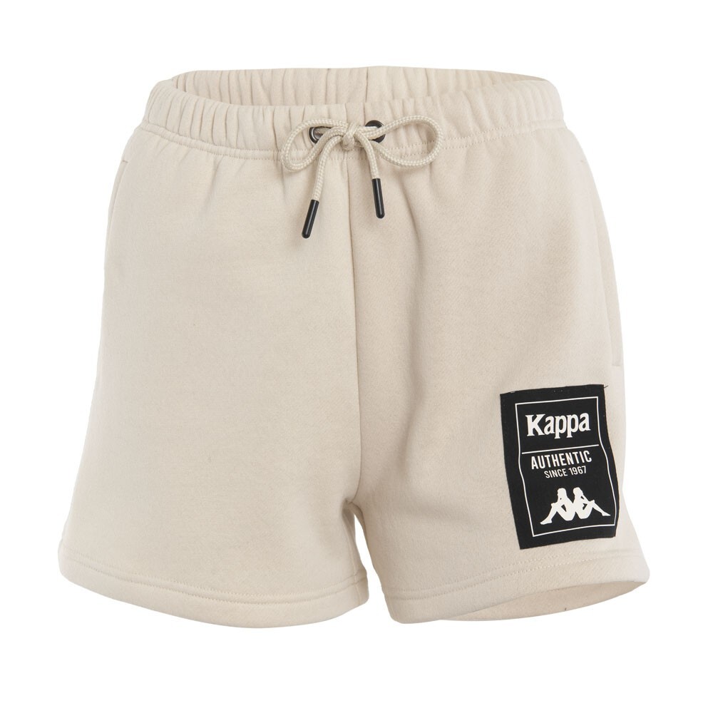 SHORT MUJER KAPPA BEIGE DEPORTIVO URBANO - 1
