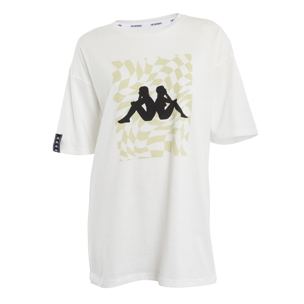 POLERA MUJER KAPPA BEIGE DEPORTIVA CONFORT - 1