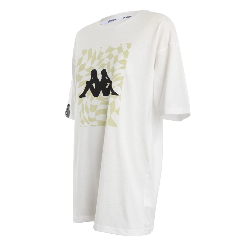 POLERA MUJER KAPPA BEIGE DEPORTIVA CONFORT - 2