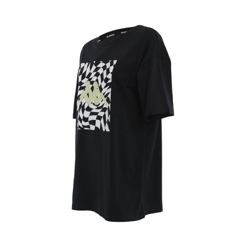 POLERA MUJER KAPPA NEGRO DEPORTIVA CONFORT - 3