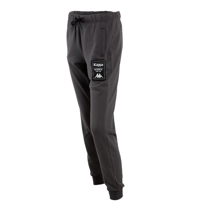 PANTALONES DE MUJER KAPPA BIG LOGO GRIS - 2