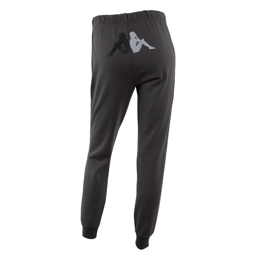 PANTALONES DE MUJER KAPPA BIG LOGO GRIS - 5