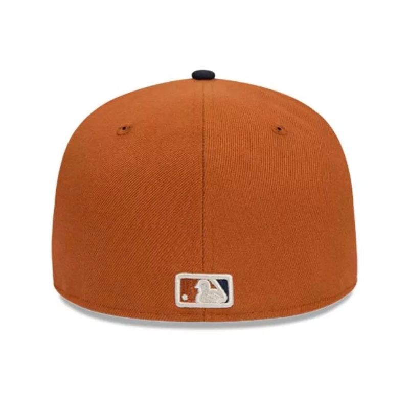 JOCKEY GORRA NEW ERA 59FIFTY NEW YORK METS MLB MED BROWN - 4