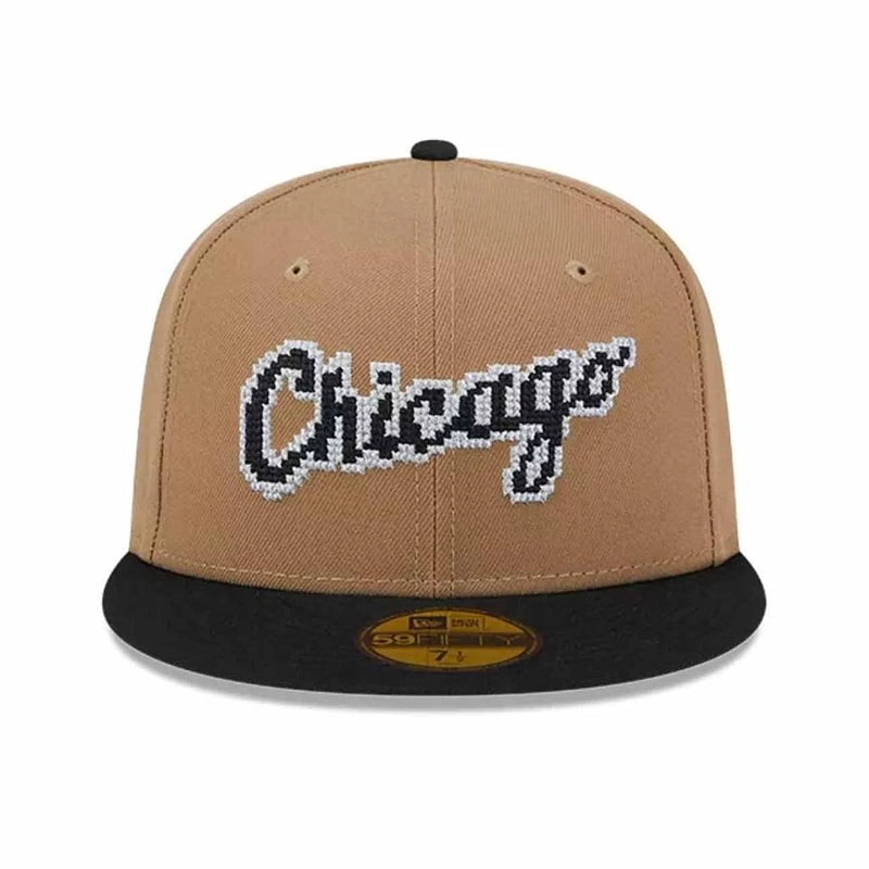 JOCKEY GORRA NEW ERA 59FIFTY CHICAGO WHITE SOX 8-BIT WORDMARK - 1