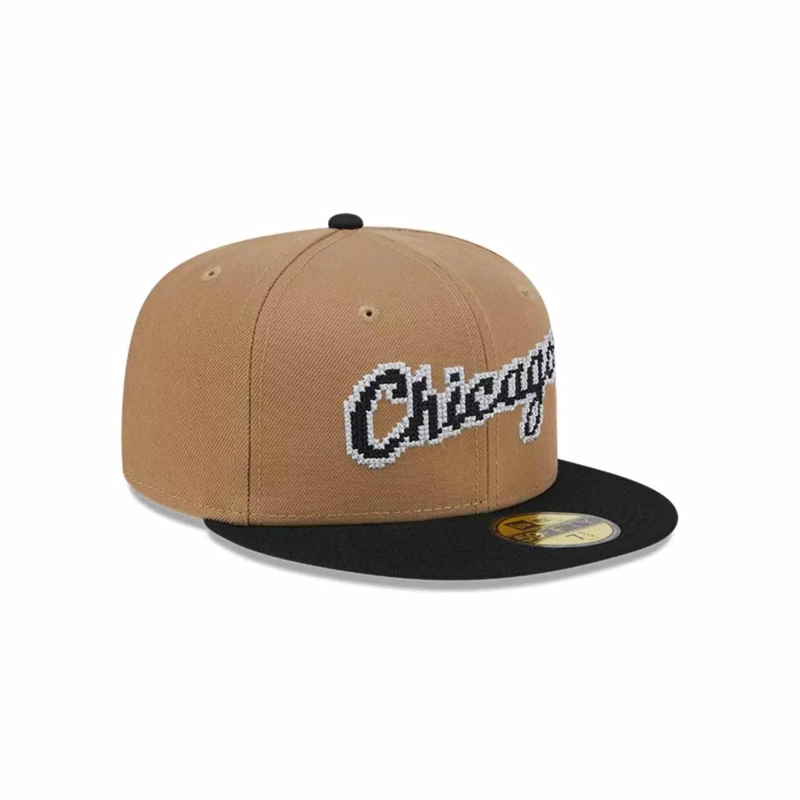 JOCKEY GORRA NEW ERA 59FIFTY CHICAGO WHITE SOX 8-BIT WORDMARK - 2