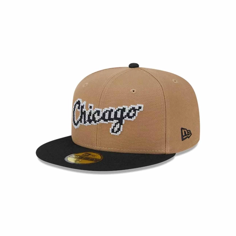 JOCKEY GORRA NEW ERA 59FIFTY CHICAGO WHITE SOX 8-BIT WORDMARK - 3