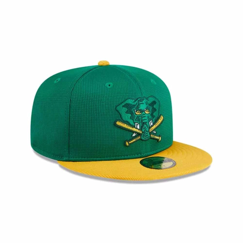 JOCKEY NEW ERA OAKLAND ATHLETICS MLB 59FIFTY DARK GREEN - 2