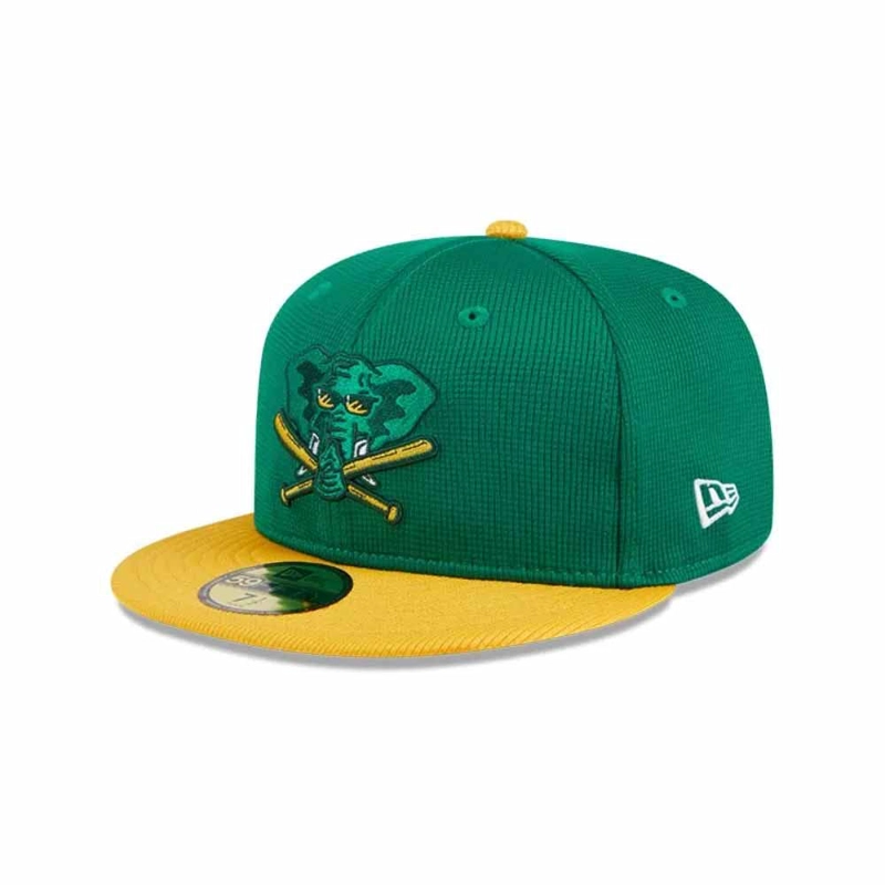 JOCKEY NEW ERA OAKLAND ATHLETICS MLB 59FIFTY DARK GREEN - 3