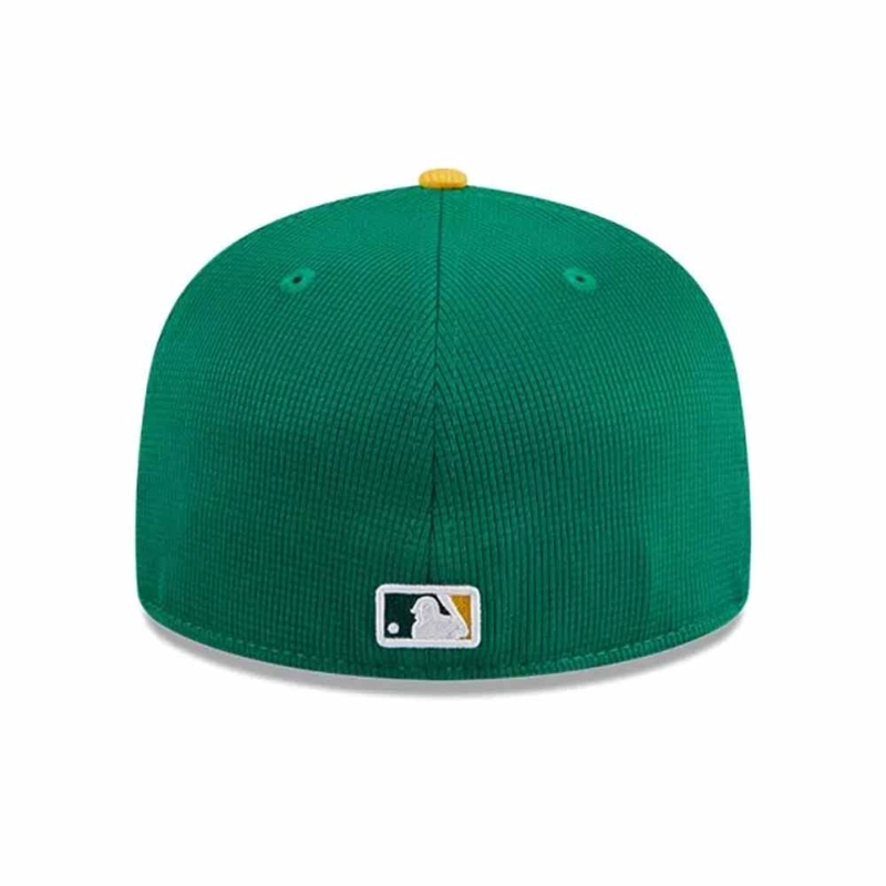 JOCKEY NEW ERA OAKLAND ATHLETICS MLB 59FIFTY DARK GREEN - 4