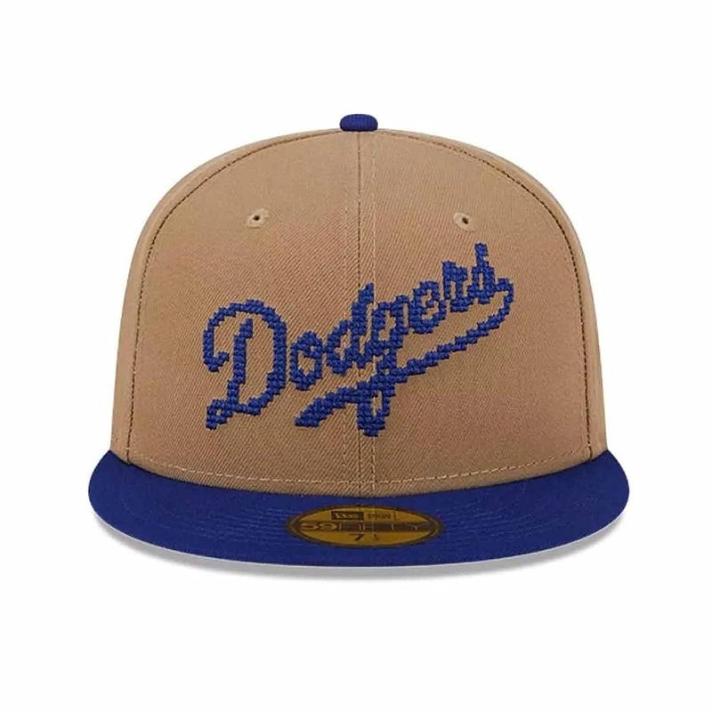 JOCKEY GORRA NEW ERA 59FIFTY LOS ANGELES DODGERS MLB 8-BIT WORDMAR - 1