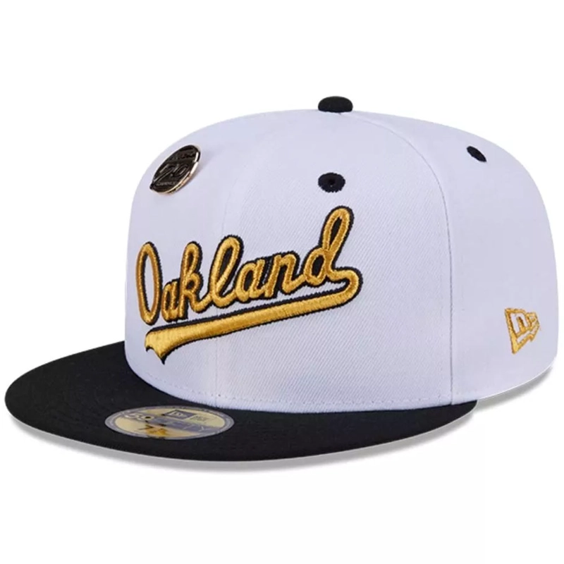 JOCKEY GORRA NEW ERA 59FIFTY MLB OAKLAND ATHLETICS 59FIFTY DAY WHITE – ORIGINAL - 3