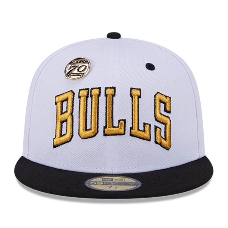 JOCKEY GORRA NEW ERA 59FIFTY CHICAGO BULLS NBA 59FIFTY DAY BLANCO - 1