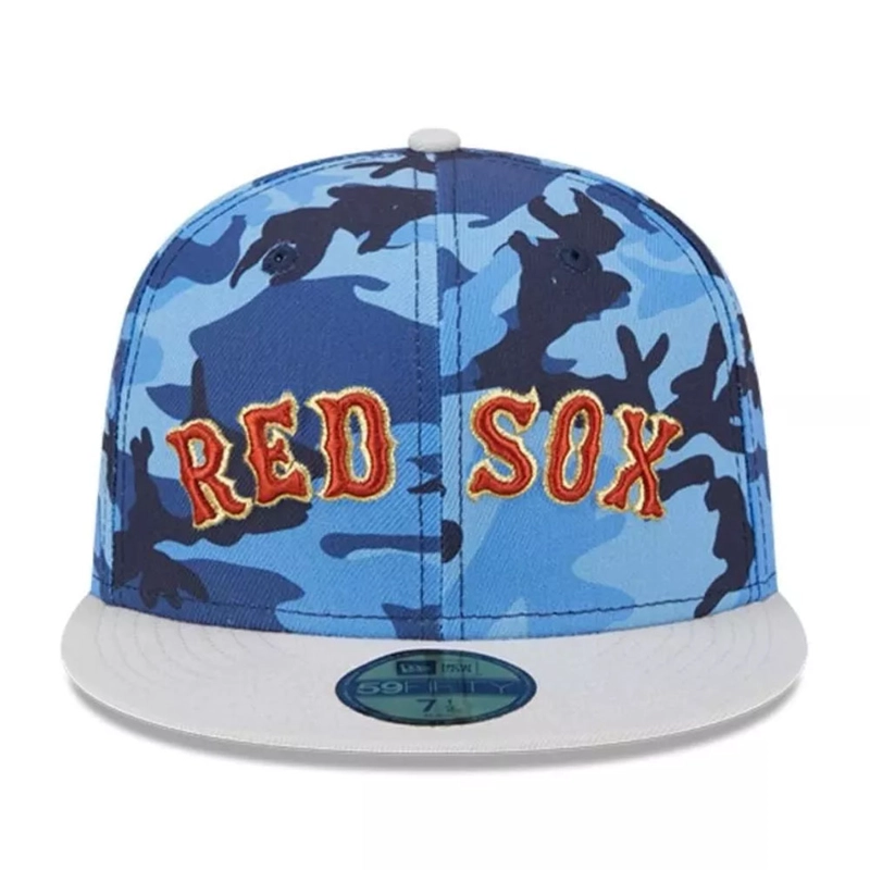 GORRO 59FIFTY MLB BOSTON RED SOX URBAN BLUE CAMO ASSORTED - 1