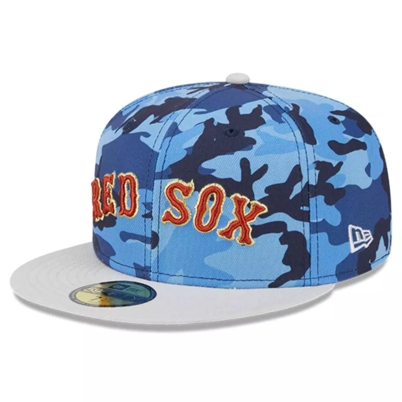 GORRO 59FIFTY MLB BOSTON RED SOX URBAN BLUE CAMO ASSORTED - 3