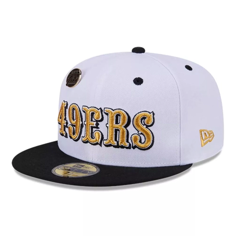 JOCKEY GORRA NEW ERA 59FIFTY NFL SAN FRANCISCO 49ERS 59FIFTY DAY BLANCO - 5