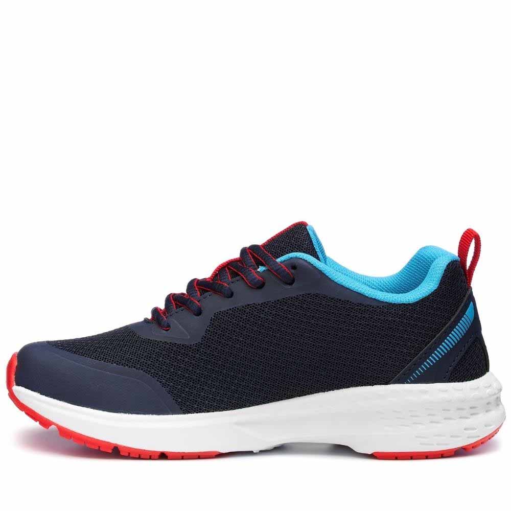 ZAPATILLA URBANA NIÑO KAPPA GLINCH LOGO AZUL ROJO TURQUESA - 2