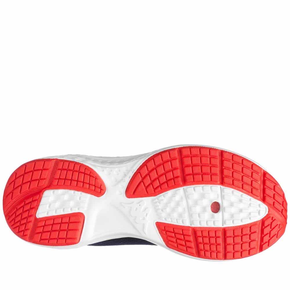 ZAPATILLA URBANA NIÑO KAPPA GLINCH LOGO AZUL ROJO TURQUESA - 4