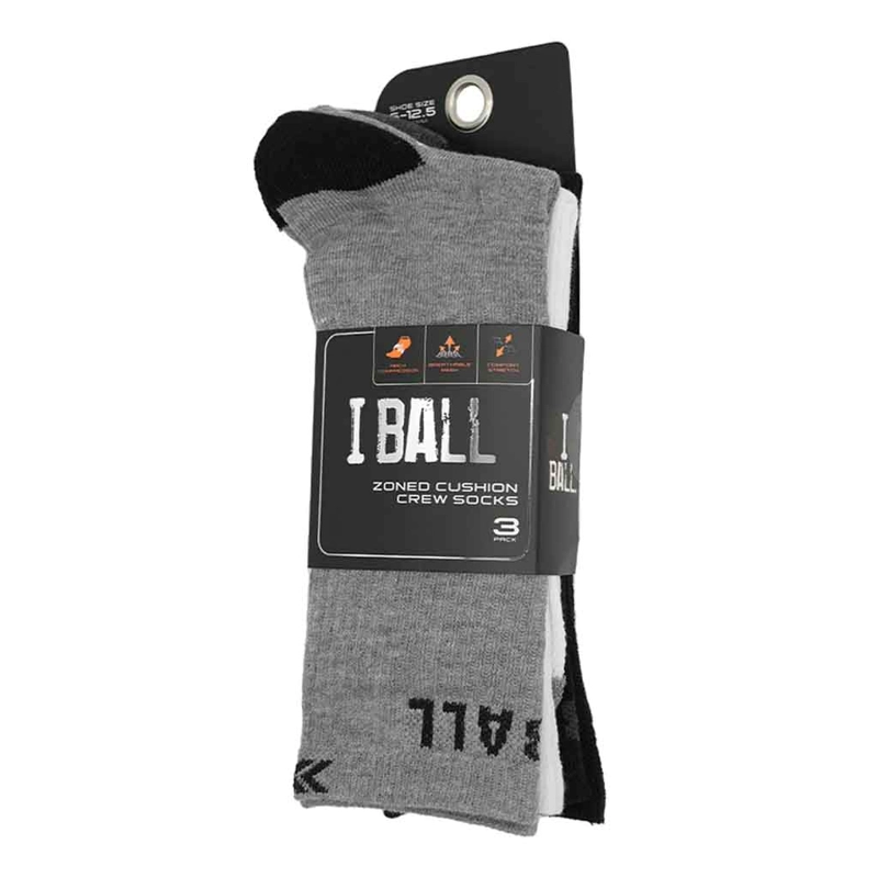 TRIPACK CALCETINES URBANOS CORTOS GRISES 39-44 - 3