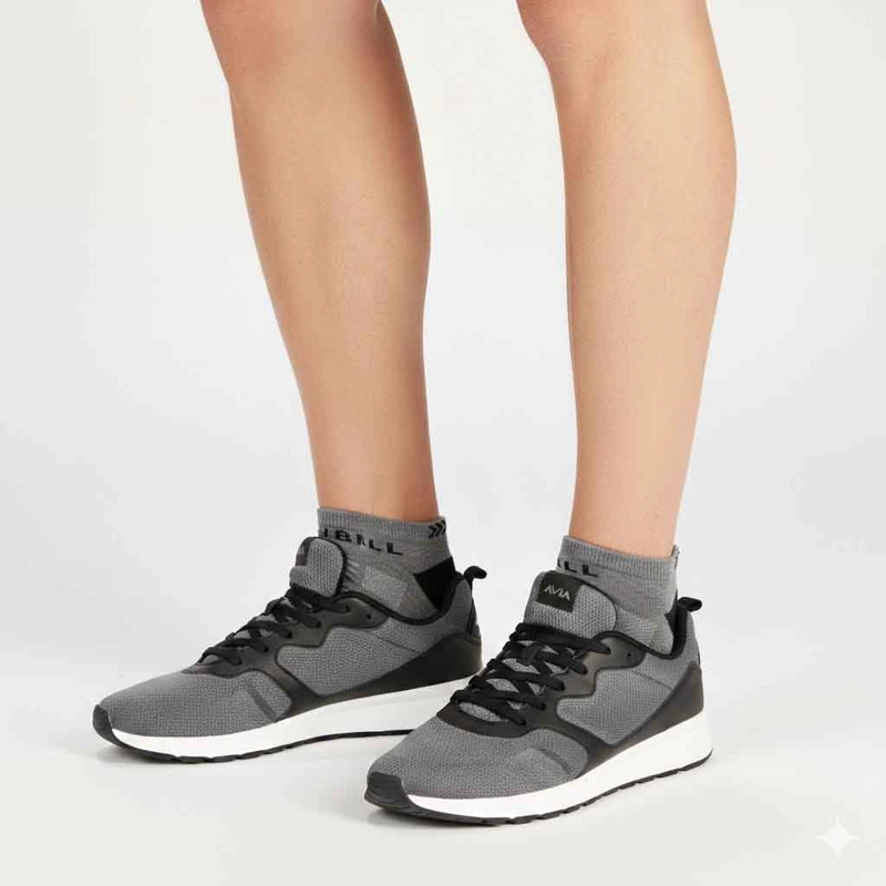 TRIPACK CALCETINES URBANOS CORTOS NEGROS GRIS BLANCO 39-44 - 2