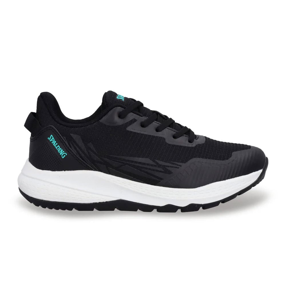 ZAPATILLAS TRAIL RUNNING MUJER TRACK NEGRO TURQUESA SPALDING - 1