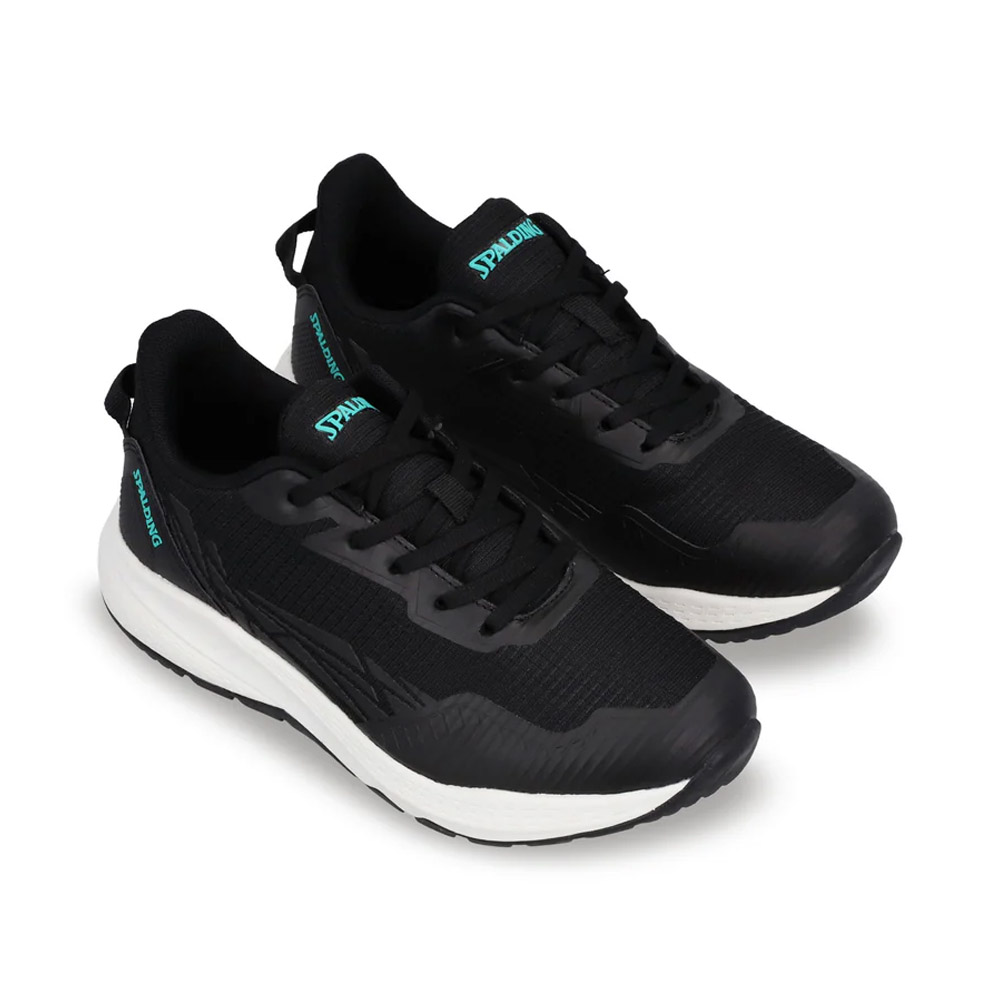 ZAPATILLAS TRAIL RUNNING MUJER TRACK NEGRO TURQUESA SPALDING - 5