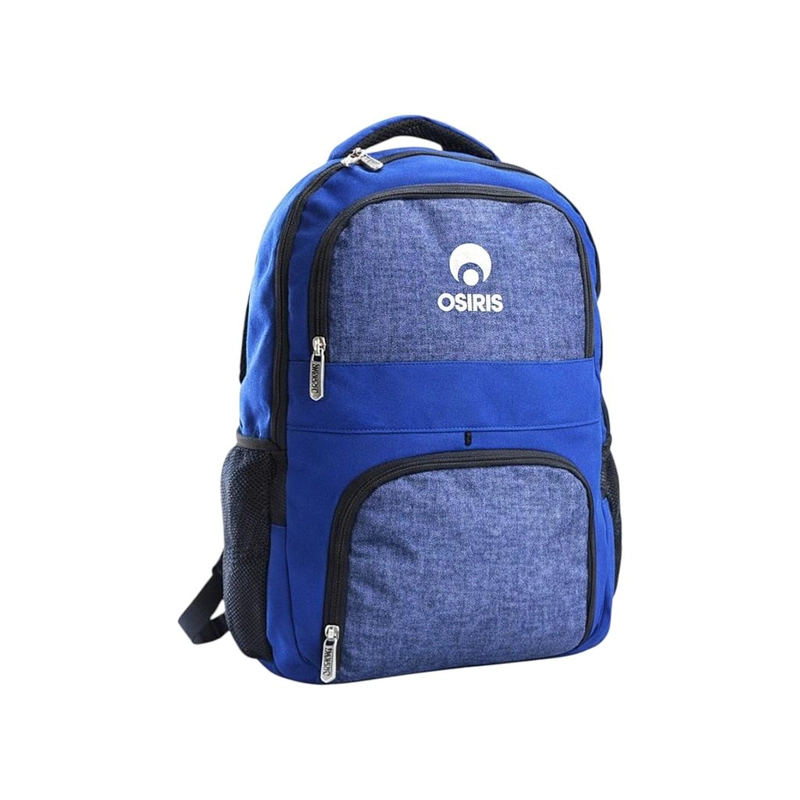 MOCHILA OSIRIS URBANA TRABAJO MULTI BOLSILLOS AZUL - 1