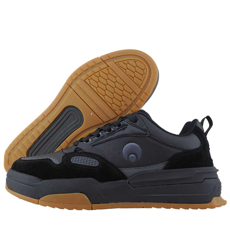 ZAPATILLAS HOMBRE OSIRIS BAR SKATE URBANO BLACK BROWN - 4