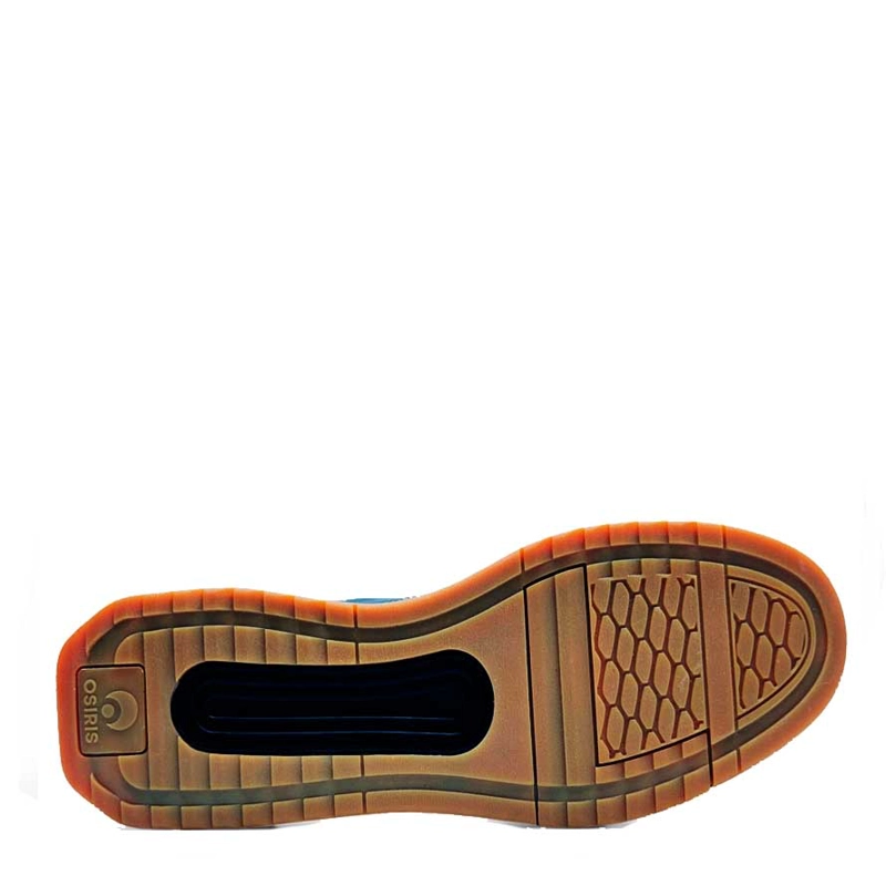 ZAPATILLAS HOMBRE OSIRIS BAR SKATE URBANO BLACK BROWN - 6