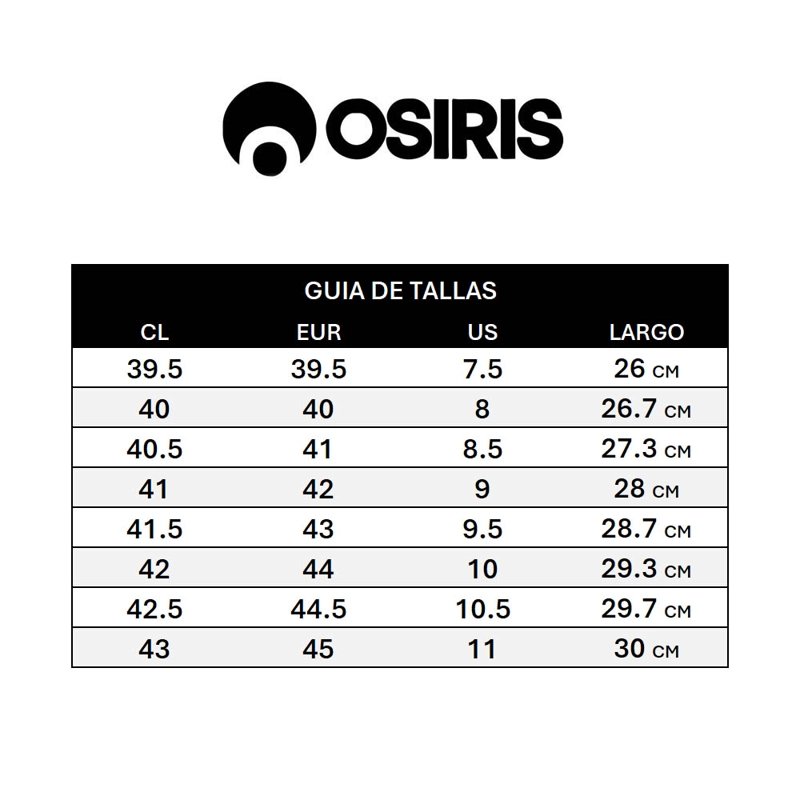 ZAPATILLAS HOMBRE OSIRIS BAR SKATE URBANO BLACK BROWN - 7
