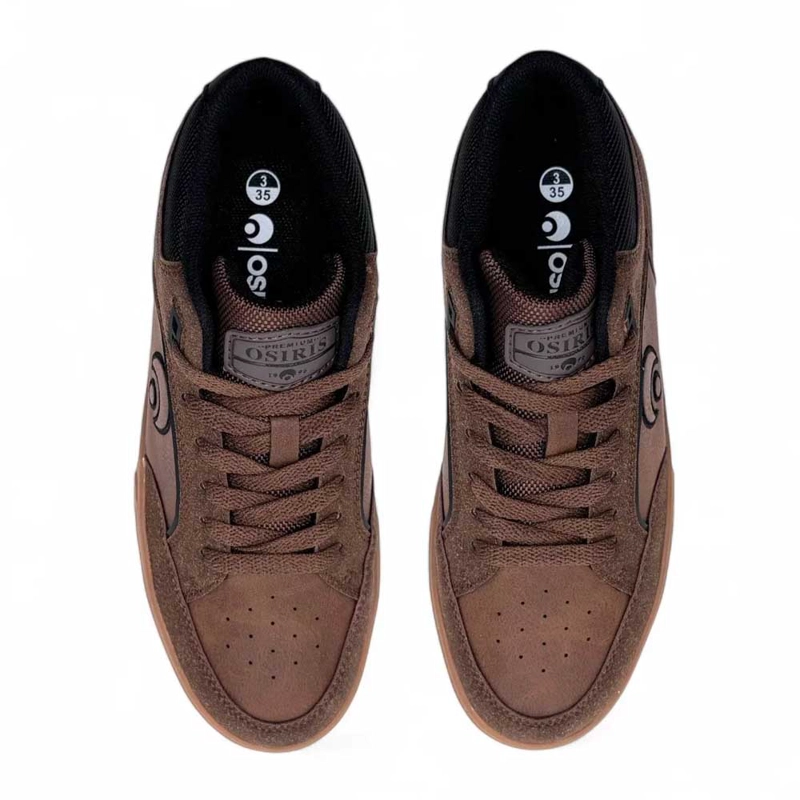 ZAPATILLAS HOMBRE OSIRIS DURANGO SKATE URBANO BROWN - 4