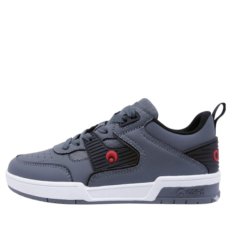 ZAPATILLAS JUVENILES OSIRIS QUEBEC JR SKATE URBANO GRIS - 2