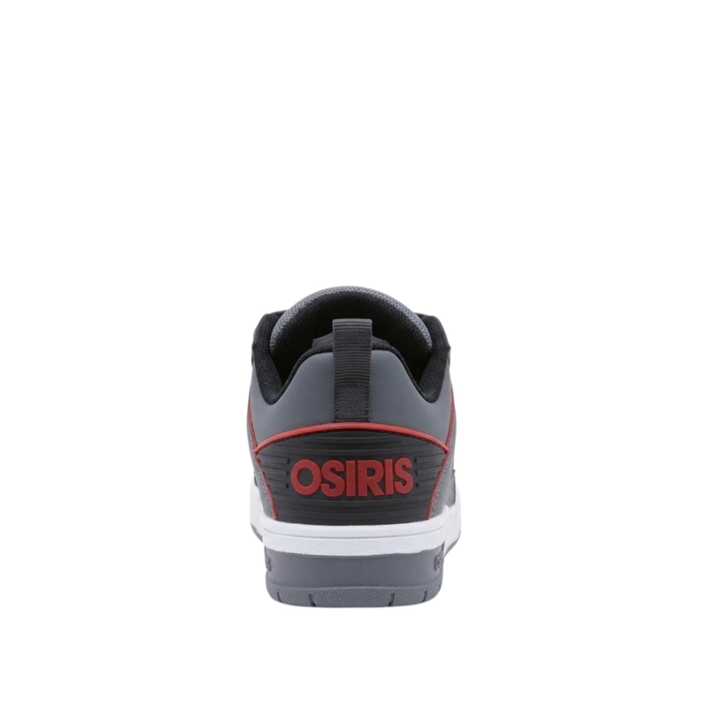 ZAPATILLAS JUVENILES OSIRIS QUEBEC JR SKATE URBANO GRIS - 4