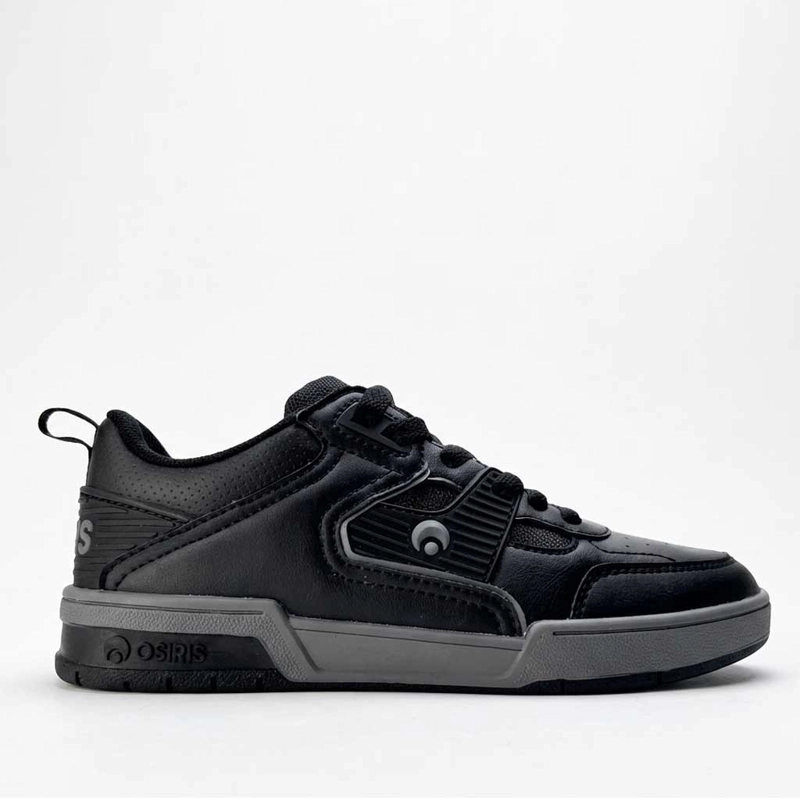 ZAPATILLAS JUVENILES OSIRIS QUEBEC JR GRIS SKATE URBANO - 1