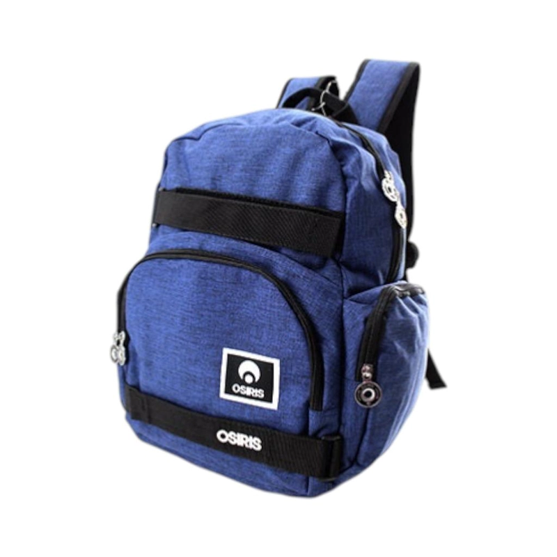 MOCHILA OSIRIS URBANA TRABAJO MULTI BOLSILLOS UNISEX AZUL - 1