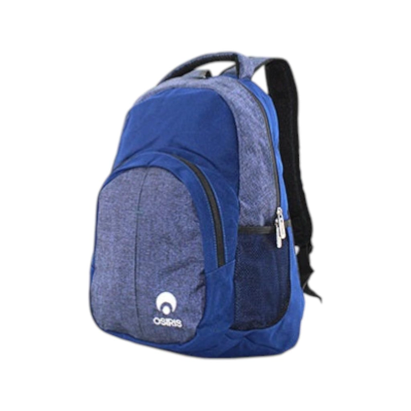 MOCHILA OSIRIS URBANA TRABAJO LIVIANA RESISTENTE AZUL - 1