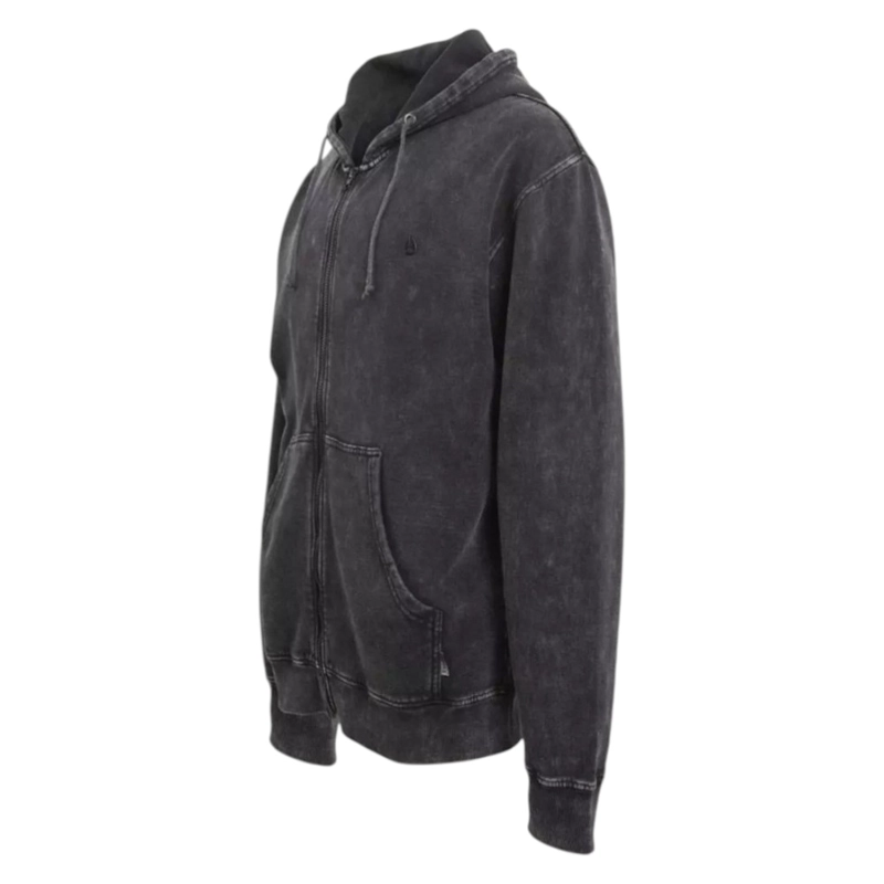 POLERON ZIPPER HOMBRE BLACK LOGO BACK RAINBOW - 3