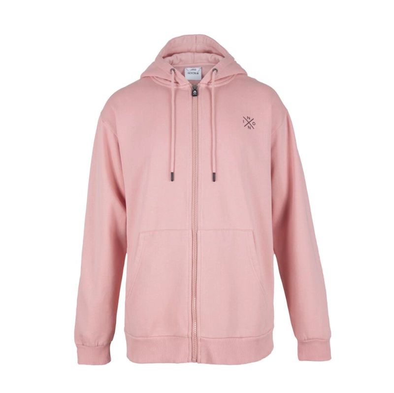 POLERON HOMBRE FULL ZIPPER PINK DARK CROSS - 1