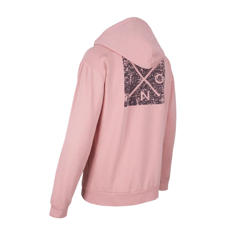 POLERON HOMBRE FULL ZIPPER PINK DARK CROSS - 3
