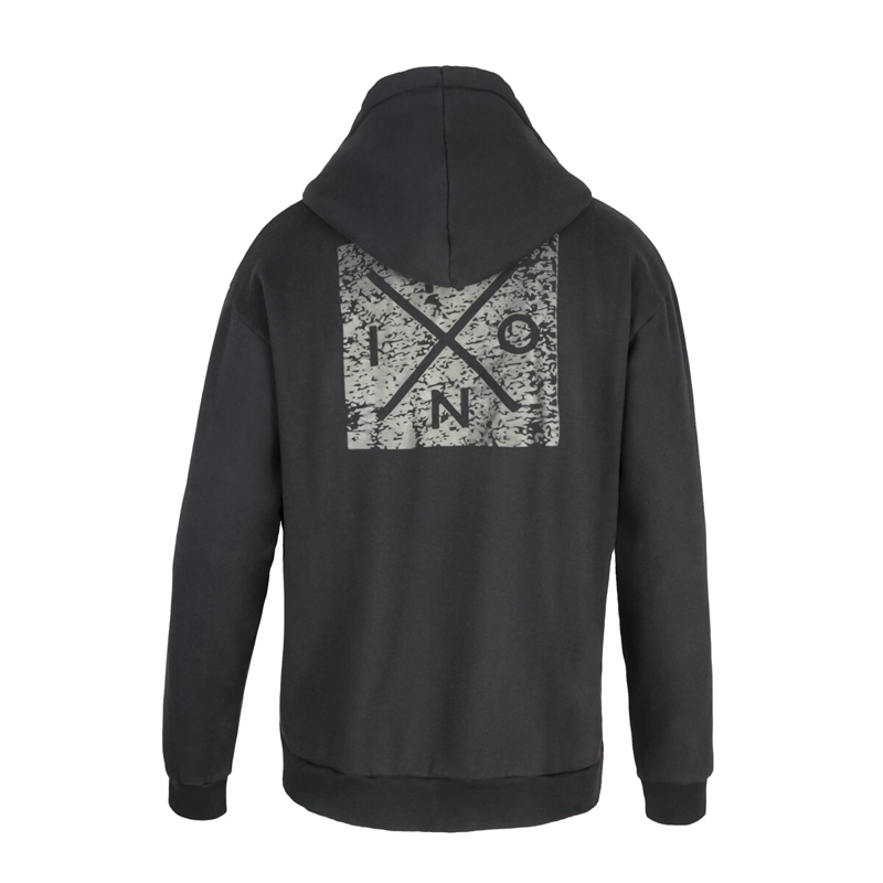 POLERON HOMBRE FULL ZIPPER FROG BLACK - 3