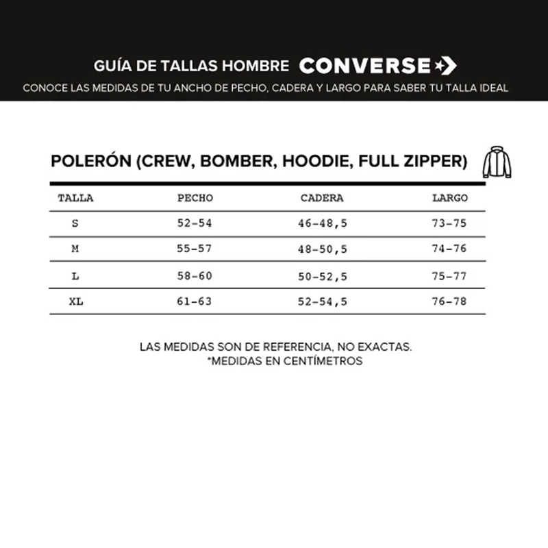 CHAQUETA WATERPROOF UNISEX COACHES CONVERSE TALLA M - 7