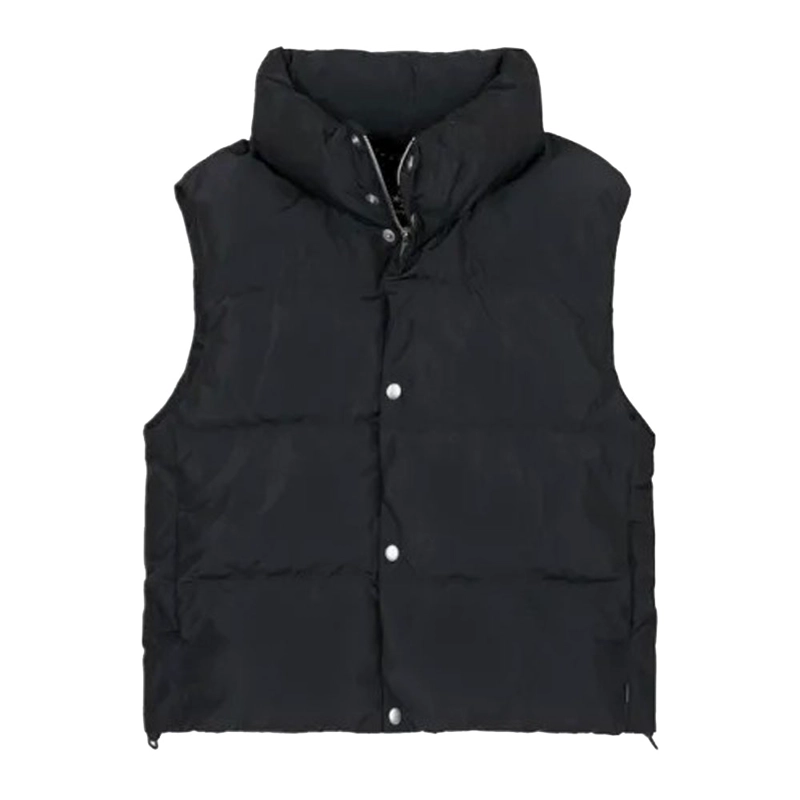 PARKA PUFFER MUJER CONVERSE NEGRO - 1