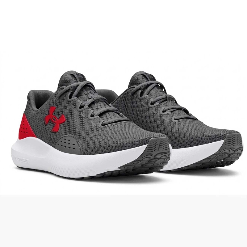 ZAPATILLA RUNNING HOMBRE UNDER ARMOUR SURGE 4 GRIS - 7
